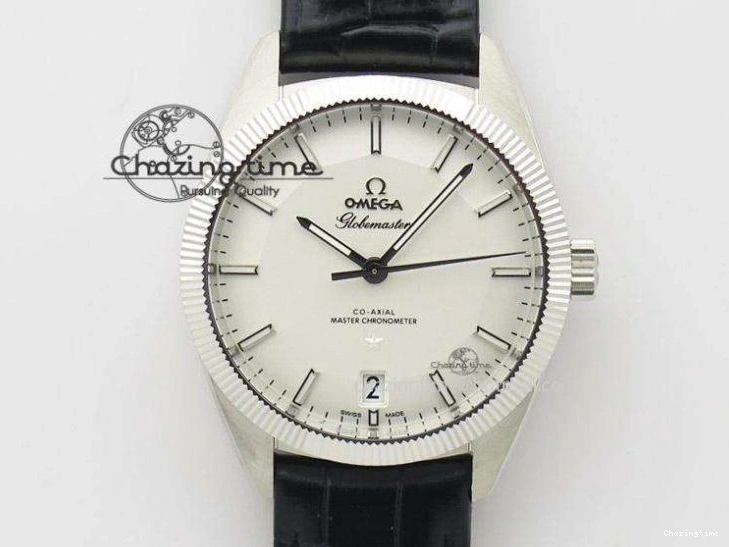 0120 Planet Ocean Master Chronometer Chrono DLC OM 1:1 Best Edition Black Dial On Nylon Strap A Chic 8103